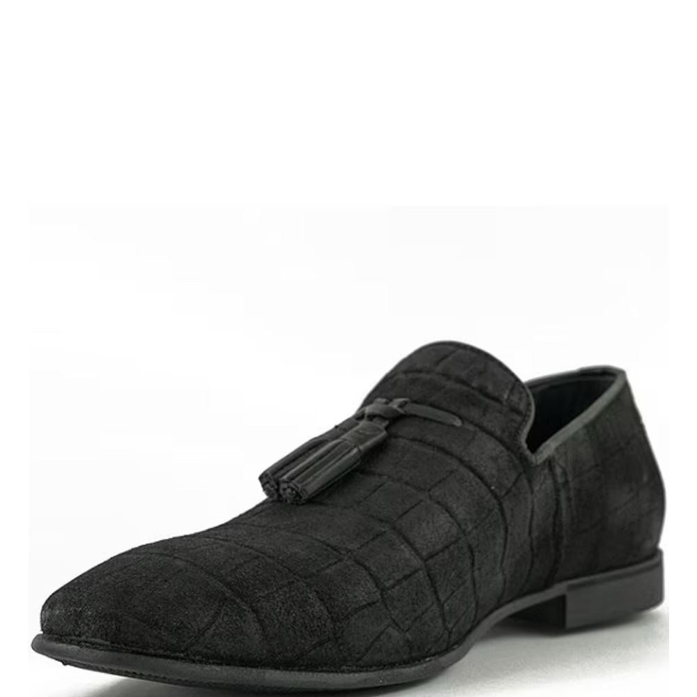 Men's Black Loafers dress shoes